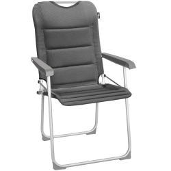 Krzesło kempingowe składane Sangria Dark Grey - Brunner