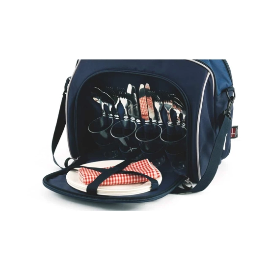 Outwell Somerset Picnic Bag - Torba piknikowa z wyposażeniem dla 4 osób