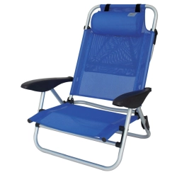 Krzesło plażowe Beach Chair Mallorca Royal Blue - EuroTrail-2442767