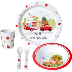 Zestaw obiadowy dla dzieci Molly Kids Girl 3  - Brunner-209450