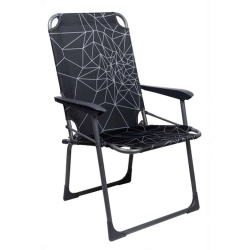 Krzesło składane Fusina Grey - Portal Outdoor